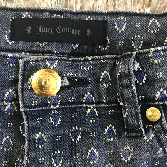 Juicy Couture Starseed Blossom Stretch Denim - Picture 5 of 11